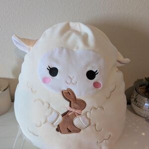 Squishmallow 8" Sophie Sheep with Chocolate Bunny Spring Lamb Easter Plush